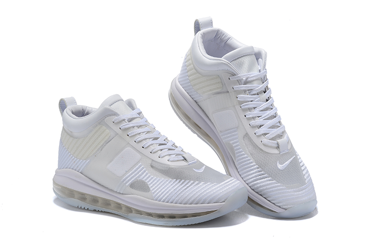 Nike LeBron x John Elliott Icon QS All White Shoes